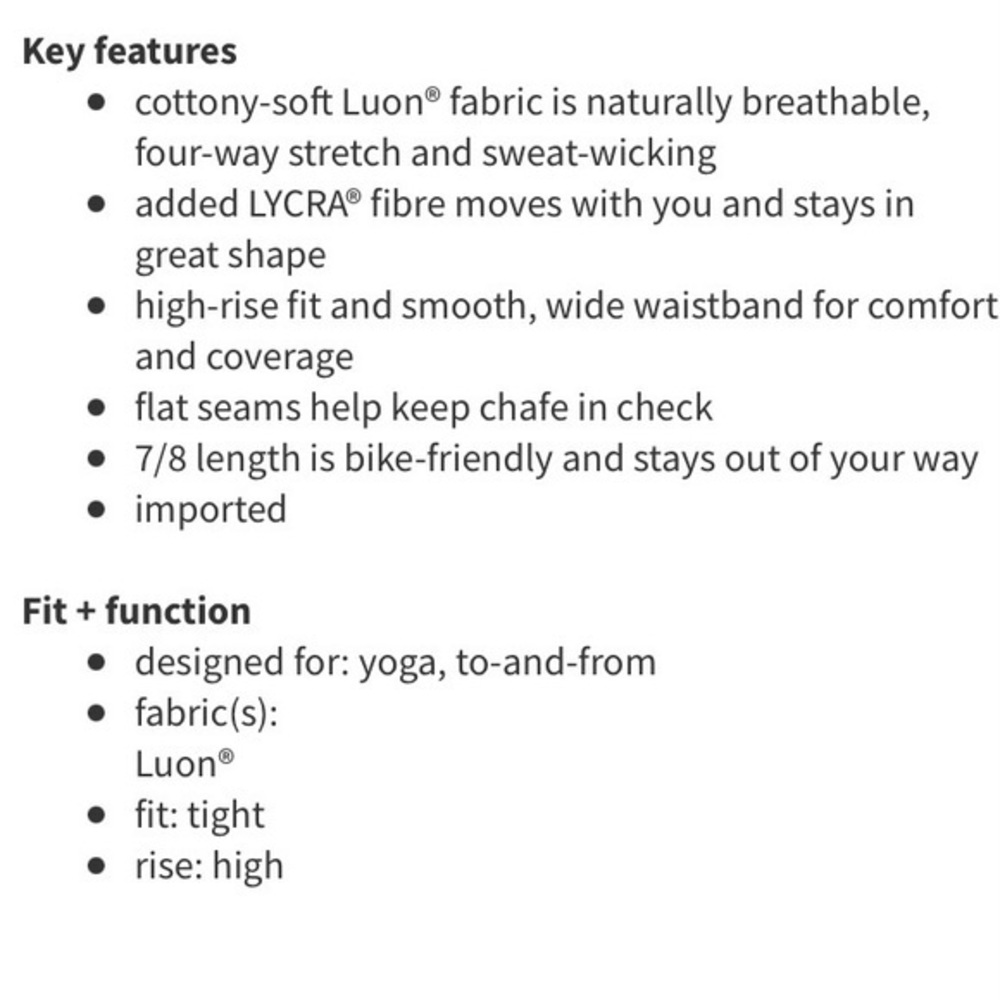 Lululemon High Times Pant Leggings‎ Textured Stripe Black Deep Coal - Picture 13 of 13